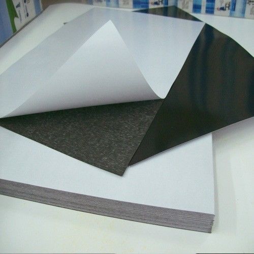 20 Flexible Adhesive Magnet Paper A4 Sheets For Custom Magnetic Business Cards