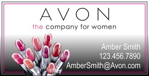 Avon Banner Trade Shows Events 2&#039;x4&#039; with grommets Customize with YOUR Name!