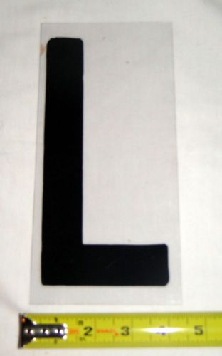 Replacement Plastic Letter for Outdoor Marquee Portable Sign Plastic 9 inch &#034;L&#034;