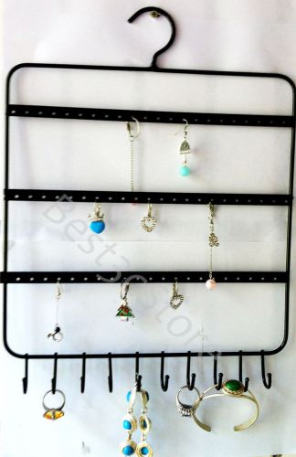 14&#034;Earrings Necklace Ring Bracele Jewelry Keys Closet Hanger Holder Hook Rack