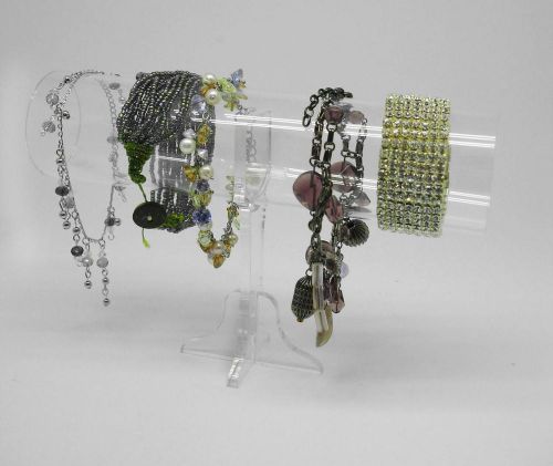 Acrylic tubular Display bangle bracelet necklace jewellery charms Stand SALES