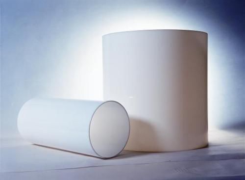 ?90mm x 2mm x 79.5cm long acrylic perspex white tube. for sale