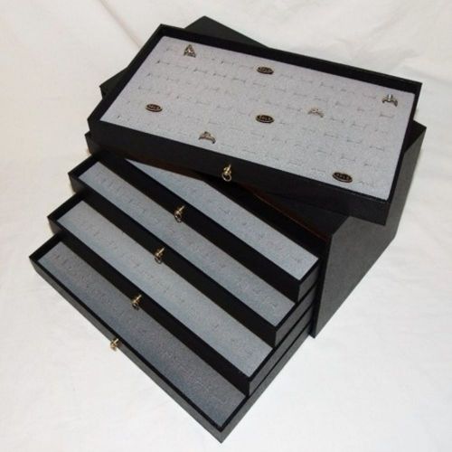 360 RING STORAGE CASE REMOVABLE TRAYS