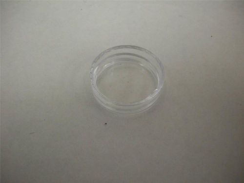 (50) Parkway Plastics 33mm Clear Jar Cap 1/4 1/2 7/8 Oz Medical RX C033C4SPLIN