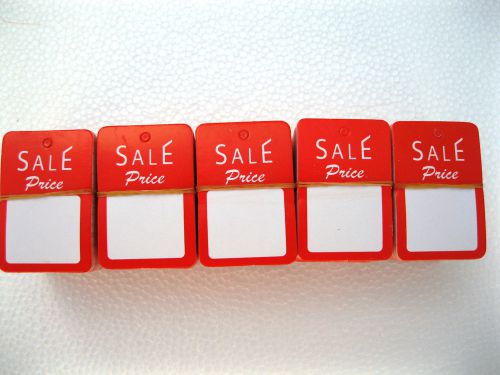 500 PCS. 1-1/4&#034; W X 1-7/8 H  Special Price Garment  Price Hanging  Lables  Tags