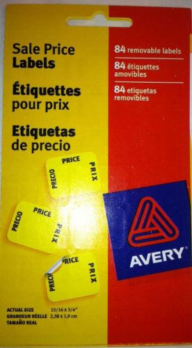 Price Labels Sale Labels Estate, Garage Sale Stickers, French, Spanish, English