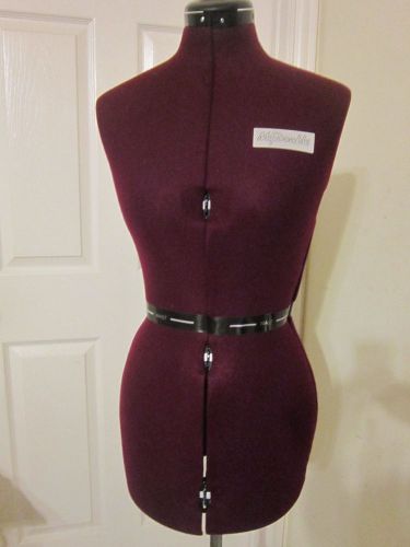 Vintage Taille Adjustable Mannequin Sewing Dress Form On Stand