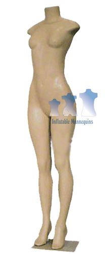 Female Mannequin B, Fleshtone Plastic w/Base