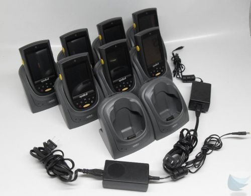 Lot of 7 Symbol PPT8846-T2BY0DWW Wireless PDA Barcode Scanner Color LCD Windows