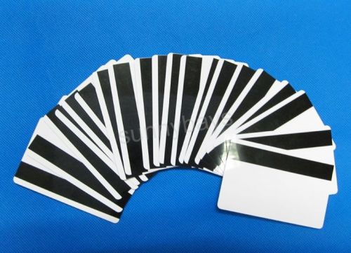 20PCS Blank Hi-Co Magnetic Strip Cards ID 3-Track FOR Mag Stripe Writer Encoder