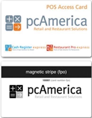 Employee Access Cards pack of 25 for pcAmerica CRE/ RPE &amp; Corner Store POS, NEW