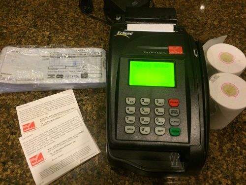 ECLIPSE Check and Credit Card Machine!!
