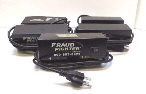 Lot of 5 UVeritech FRAUD FIGHTER Model# HD8X1-120A Tested