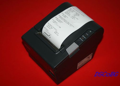 EPSON TM-T88V Thermal POS Receipt Printer USB and RS-232 Interface Black M129C