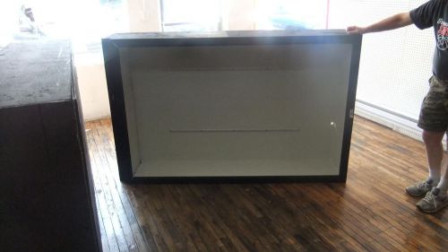 3 FRONT LOADING`SPACE SAVING DISPLAY SHOWCASES 7ft Tall,4 ft wide STOP THEFT