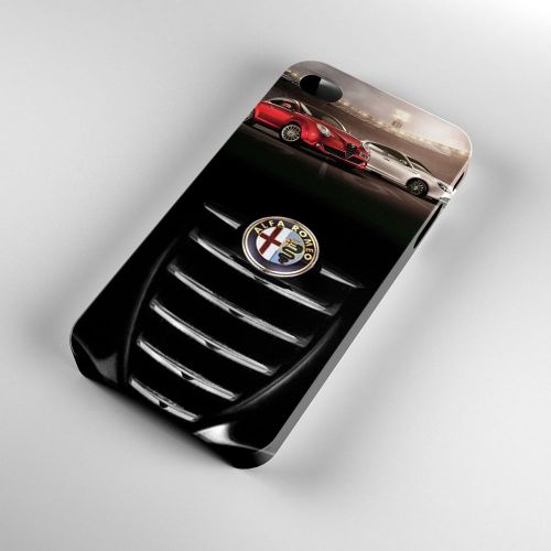 Alfa Romeo Car Racing Art Logo iPhone 4/4S/5/5S/5C/6/6Plus Case 3D Cover
