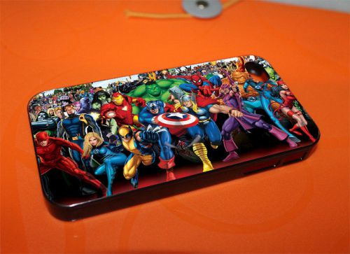 All Character SuperHero Marvell Comics Cases for iPhone iPod Samsung Nokia HTC