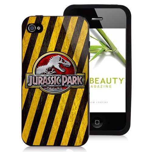 JurassicPark Yellow Logo iPhone 5c 5s 5 4 4s 6 6plus case