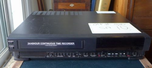 Mitsubishi 24/40 Hour Continuous Time Digital Video Recorder VHS VCR HS-544OUA
