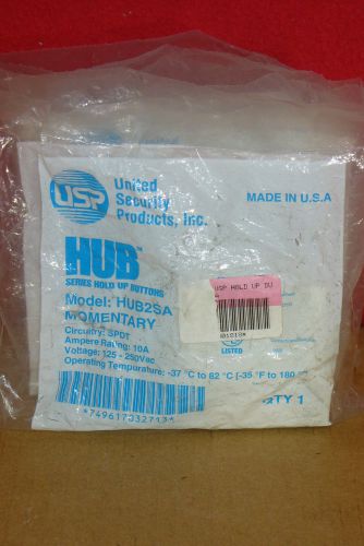 2 PIECES,NEW HUB2SA UNITED SECURITY PRODUCTS ,SERIES HOLD UP BUTTOM