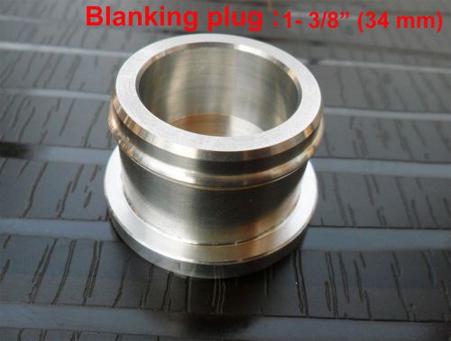 1-3/8&#034; (34mm aluminium blanking plug bung silicone hose end cap light  weight-us for sale