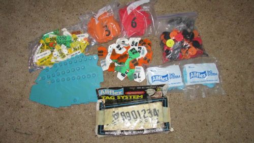 Huge lot of Allflex ear tags for cattle,sheep,and hogs
