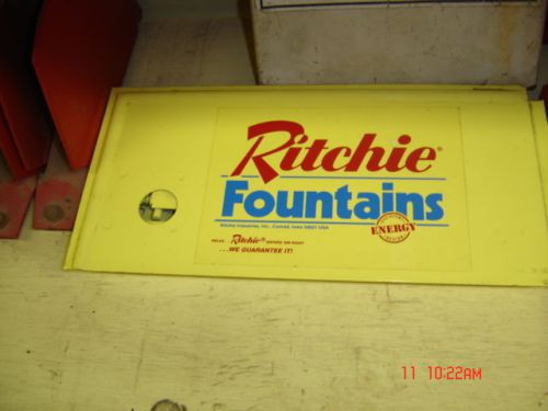 RITCHIE WATERER GENUINE PARTS- ACCESS PANEL- YELLOW