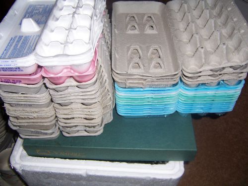 30 used egg cartons 12 count &amp; 18 count