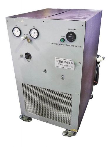 Cryomech cp25 industrial stand-up helium cryo compressor cp25dbw004 3-ph 220v for sale