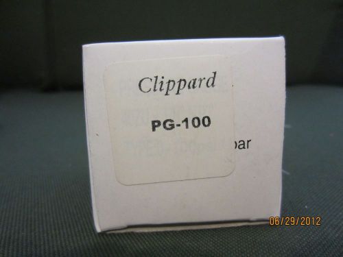 Clippard PG-100 Pressure Gauge (lot of 10)