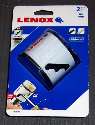 Lenox Tools 1771987 2-1/2&#034; Bi-Metal Speed Slot Hole Saw