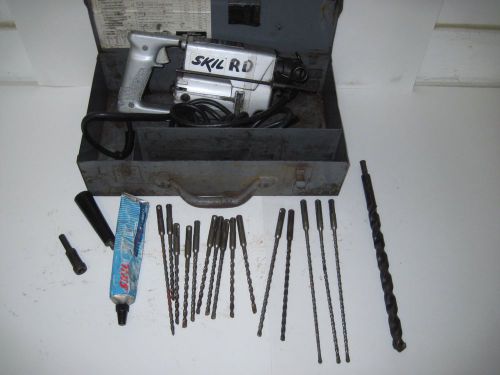 Skil roto-hammer model 706 -750 rpm -5/32-3/4&#034; - w/box,bits,lube -runs strong for sale