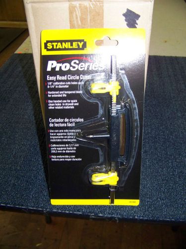 Stanley Pro Series Easy Read Circle Cutter #26-006 10 ea. New