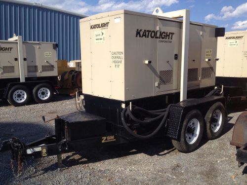 2007 Katolight 50 KW Generator, Sound Attenuated Genset John Deere Engine