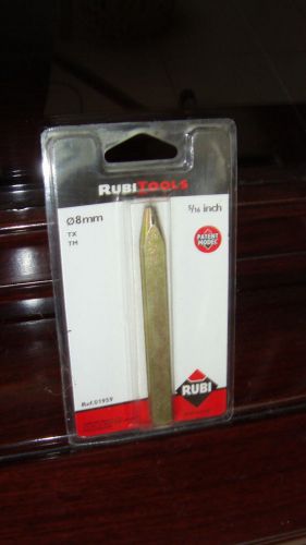 Rubi 1/3&#034; (8mm) plus tungsten carbide scoring wheel for tx and tm 01959 for sale