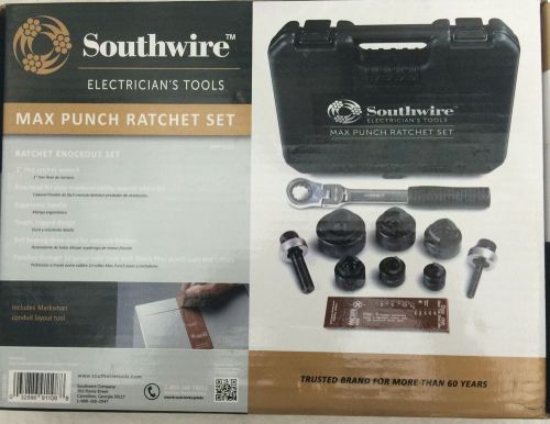 Southwire 9-piece ratchet set with cutting dies and hard case for sale