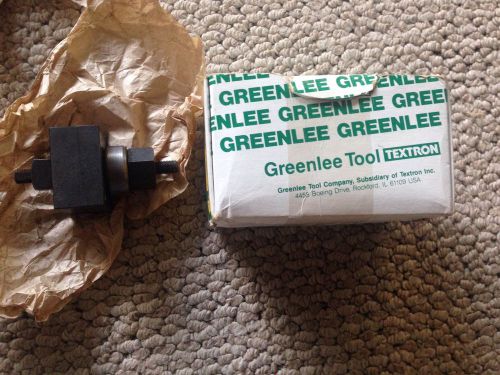 Greenlee Textron 7/8&#034; 22.4mm Square Punch Unit 60259 Tool EUC Retails $280
