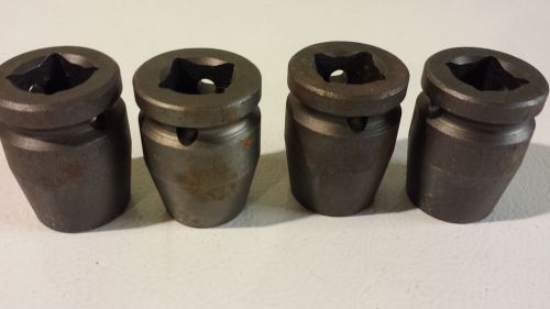 Apex 18MM17 18 mm 6-Point 3/4&#034; Drive Shallow Well Metric impact Socket lot of 4