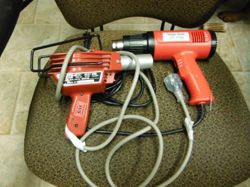 Heat gun lot of  2  master  10008 and vt-1100 for sale