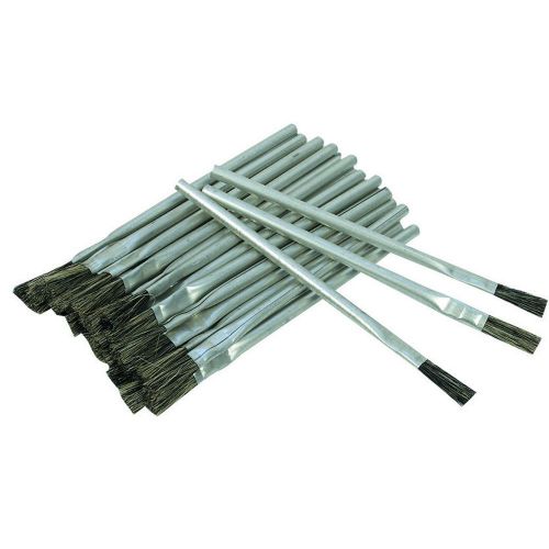 New 36 Piece 1/2&#034; Horsehair Bristle Acid Flux Brushes free Shipping