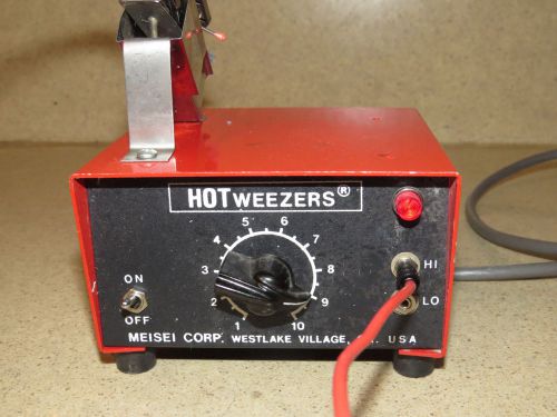 MEISEI HOT WEEZERS TWEEZERS M-10 STATION POWER SUPPLY- 4A HANDPIECE - (HT2)