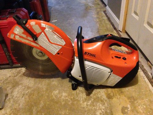 Stihl TS420 Concrete Cut Off Saw Used Working Condition