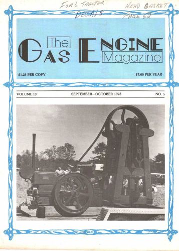 Ford tractor co otto, new holland engine, shingle mill for sale