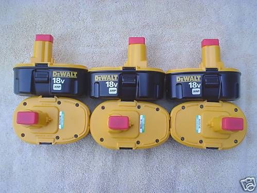 6 NEW DEWALT DC9096 BATTERIES 18 VOLT XRP BATTERY FOR CORDLESS DRILL &amp; SAW 18V