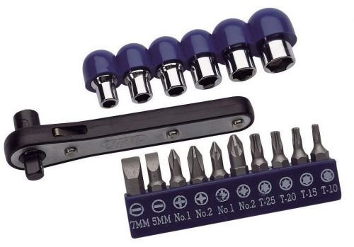 Brand new draper 30781 17-piece offset ratchet screw &amp; socket driver set for sale