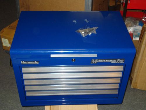 Kennedy top chest. 27&#034; w x 18&#034; deep x 18-3/8&#034; h blue smooth ball bearing |hn1| for sale