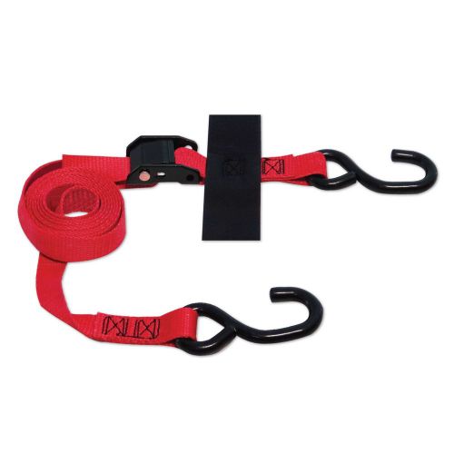 Snap-loc s-hook strap 1&#034;x8&#039; w/cam red for sale