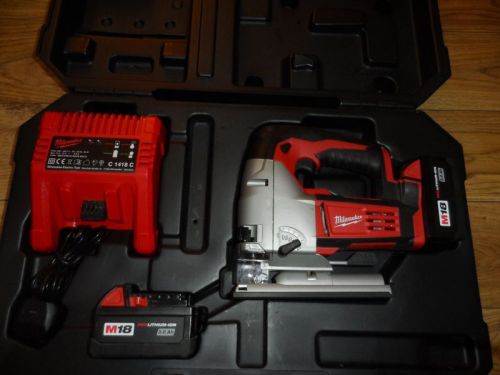 Milwaukee 18V Cordless Jig Saw with 2 batteries