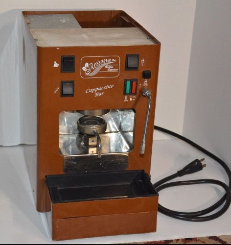 Rossana Pod Italian Espresso Cappuccino Coffee ITALY COMMERCIAL machine