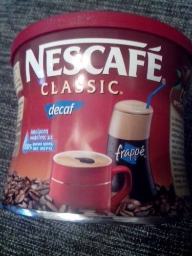 Greek cold or hot 100g nescafe frappe decaf classic for sale